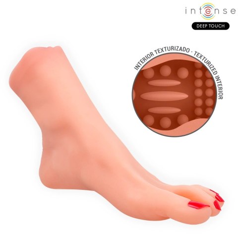 Intense Deep Touch Gabbie - anatomiczny model stopy, dwuczęściowy TPE INTENSE DEEP TOUCH