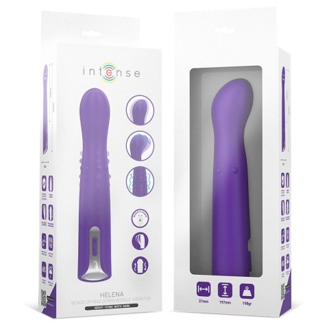 Intense Helena Up & Down - stymulator z systemem ruchomych koralikow 13,5 cm INTENSE