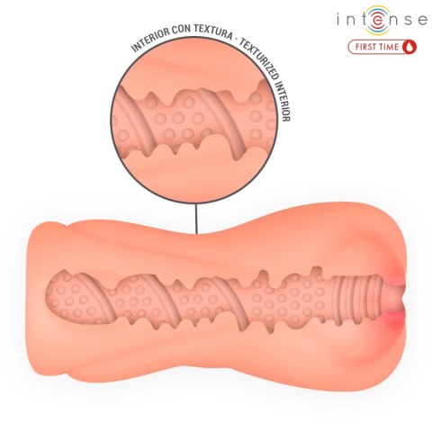 Intense Sophie Model Virgin Anatomiczny System TPE Naturalny 15cm INTENSE FIRST TIME