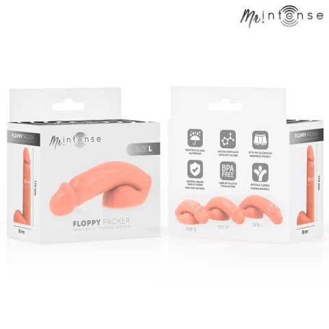 MR INTENSE Floppy Packer L - anatomiczny model silikonowy, naturalny wygląd MR. INTENSE