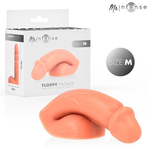 MR INTENSE Floppy Packer M - anatomiczny model silikonowy, średni MR. INTENSE