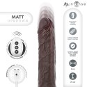 MR INTENSE Matt - Model z ruchem wertykalnym, pilot, silikon 22 cm szary MR. INTENSE