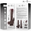 MR INTENSE Morgan - model dynamiczny z pilotem, silikonowy 23 cm, czarny MR. INTENSE
