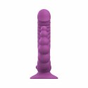 Teazers Double Vibrator Fioletowy z Przyssawką i Pilotem Bezprzewodowym Teazers