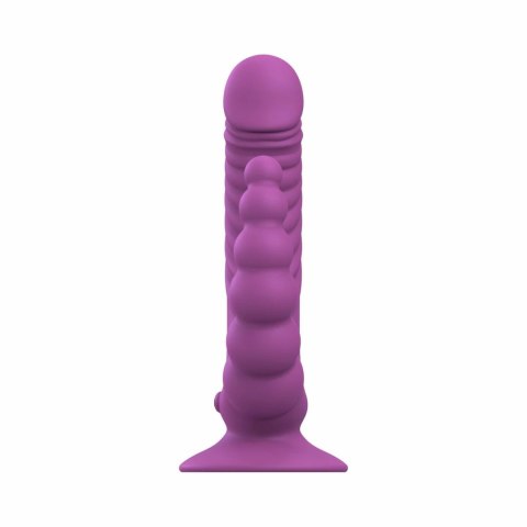 Teazers Double Vibrator Fioletowy z Przyssawką i Pilotem Bezprzewodowym Teazers