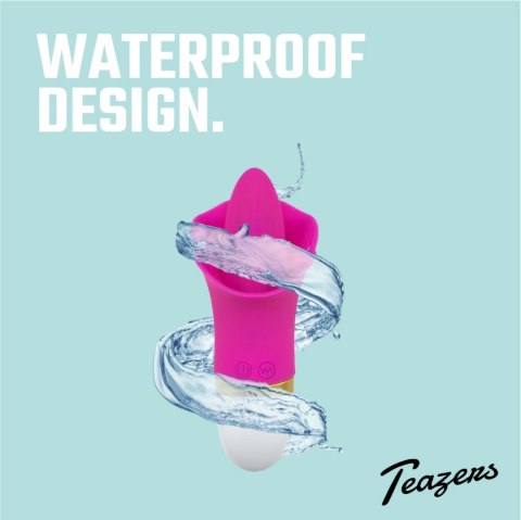 Teazers Flower Touch model wibrujący silikonowy rożowy 10 trybow Teazers