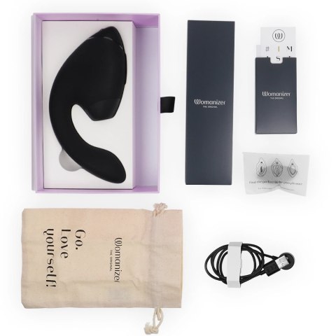 Womanizer Duo Next Czarny - Innowacyjny System Podwojnej Stymulacji WOMANIZER