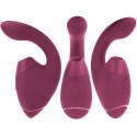 Womanizer Duo Next Intymna Maszyna 3D Air, podwojna, ciemnorożowa WOMANIZER
