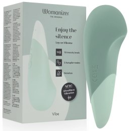 Womanizer Vibe Lay-On Sage - cichy model z technologią UltraWave, IPX7 WOMANIZER