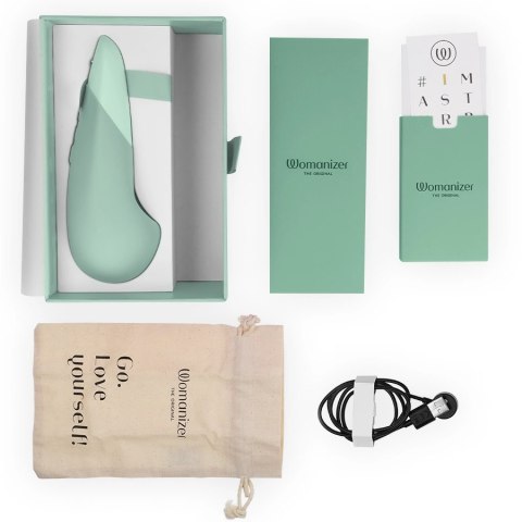 Womanizer Vibe Lay-On Sage - cichy model z technologią UltraWave, IPX7 WOMANIZER
