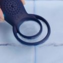 Boners Pierścień Intymny Wibrujący dla Par Blue silikonowy Boners