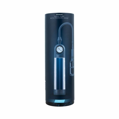 Boners System Pro z 3 adapterami silikonowymi - przezroczysty cylinder Boners