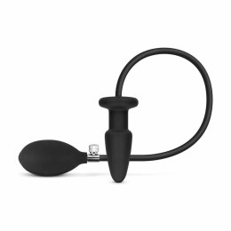 EasyToys - Nadmuchiwany Korek Anatomiczny Czarny z Zaworem Bezpieczeństwa Easytoys