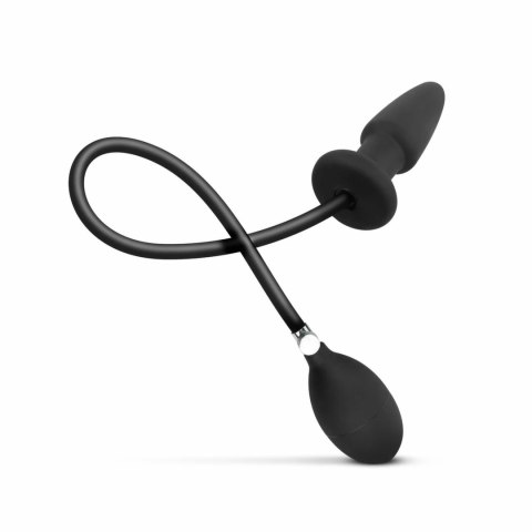 EasyToys - Nadmuchiwany Korek Anatomiczny Czarny z Zaworem Bezpieczeństwa Easytoys