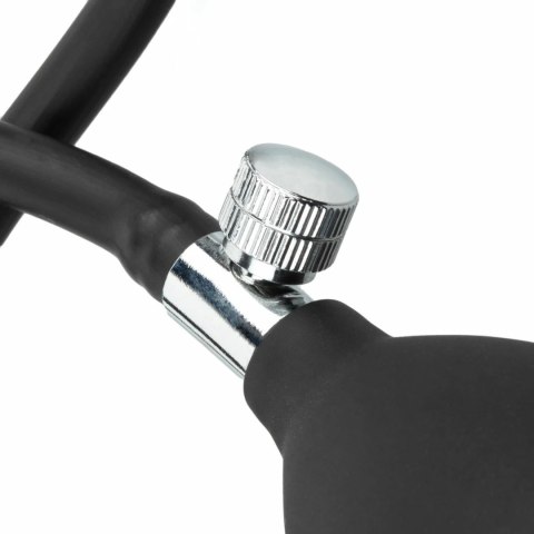 EasyToys - Nadmuchiwany Korek Anatomiczny Czarny z Zaworem Bezpieczeństwa Easytoys