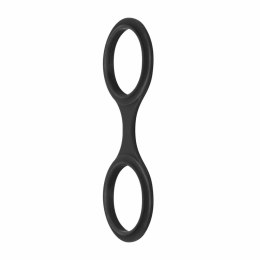 EasyToys Opaski Silikonowe Flexible Cuffs Czarny Regulowany Rozmiar Easytoys