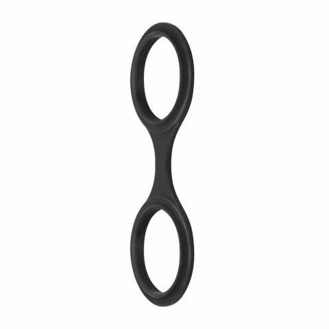 EasyToys Opaski Silikonowe Flexible Cuffs Czarny Regulowany Rozmiar Easytoys