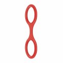 EasyToys Opaski Silikonowe Regulowane Czerwone - Komfortowy System Zapięć Easytoys