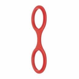 EasyToys Opaski Silikonowe Regulowane Czerwone - Komfortowy System Zapięć Easytoys