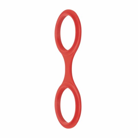 EasyToys Opaski Silikonowe Regulowane Czerwone - Komfortowy System Zapięć Easytoys