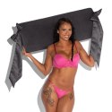 Liberator Ravish Pillow Black - poduszka z satynowymi taśmami 91,5 cm Liberator