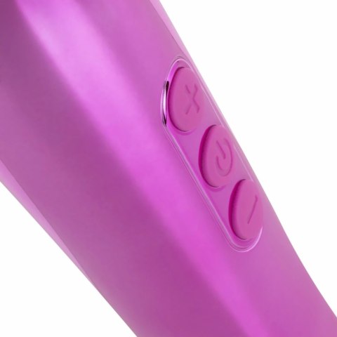 MyMagicWand Rożowy Masażer do Ciała z 6 Trybami i 7 Wzorcami Wibracji MyMagicWand