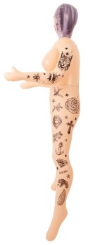 NaughtyDollz Tattoed Doll 152 cm - dmuchana figura z tatuażami You2Toys
