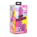 XR Brands POP Model z Przyssawką 16,5 cm - Jasny Kolor Makowy XR Brands