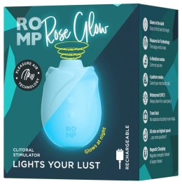 ROMP Rose Glow - kompaktowy stymulator powietrzny, świecący w ciemności ROMP