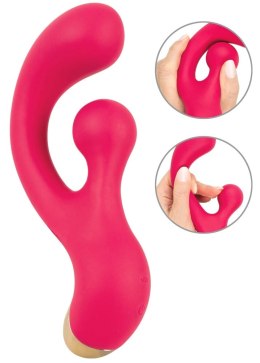 Sweet Smile G-Spot Vibrator z rotacją i podwojną mocą, fioletowy 18 cm Sweet Smile