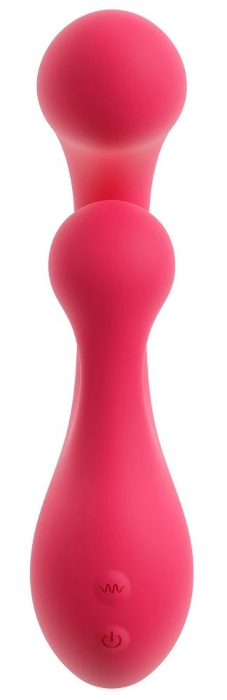 Sweet Smile G-Spot Vibrator z rotacją i podwojną mocą, fioletowy 18 cm Sweet Smile