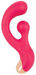 Sweet Smile G-Spot Vibrator z rotacją i podwojną mocą, fioletowy 18 cm Sweet Smile