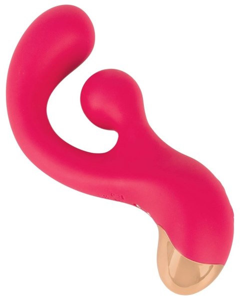 Sweet Smile G-Spot Vibrator z rotacją i podwojną mocą, fioletowy 18 cm Sweet Smile