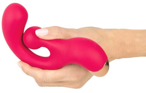 Sweet Smile G-Spot Vibrator z rotacją i podwojną mocą, fioletowy 18 cm Sweet Smile