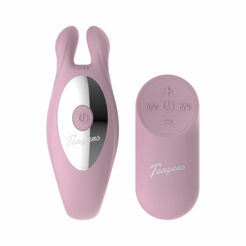 Teazers Bunny - Masażer Parowy z Pilotem, Rożowy, 7 Trybow Wibracji Teazers