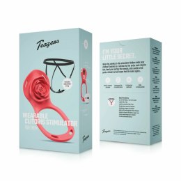 Teazers Harness Red - Intymny System Wibrujący z Pilotem USB Teazers