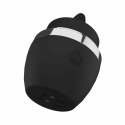 Teazers Mini Tongue Vibrator Black - kompaktowy masażer silikonowy USB Teazers