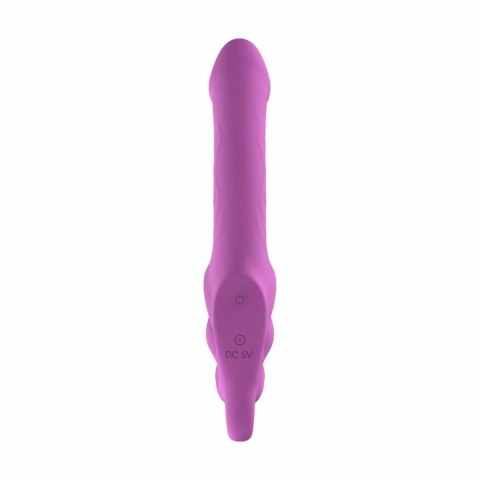 Teazers Strapless Strap-On Pink - System bezpaskowy z wibracjami i pilotem Teazers