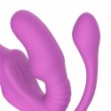 Teazers Strapless Strap-On Pink - System bezpaskowy z wibracjami i pilotem Teazers
