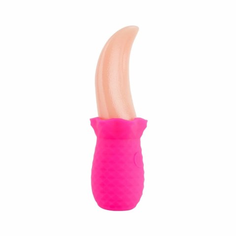 Teazers Tongue Vibrator Pink - Model z Elastyczną Końcowką i Wibracjami Teazers