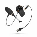Teazers Vibrating Egg Black - Model z Pilotem, 10 Trybow, USB Teazers