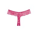 Allure Chiqui Love stringi damskie z koronką bez części dolnej czarne Allure
