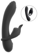Couples Choice Duo Vibrator 3w1 z pierścieniem, silikonowy, wodoodporny Couples Choice