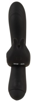 Couples Choice Duo Vibrator 3w1 z pierścieniem, silikonowy, wodoodporny Couples Choice