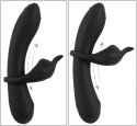 Couples Choice Duo Vibrator 3w1 z pierścieniem, silikonowy, wodoodporny Couples Choice