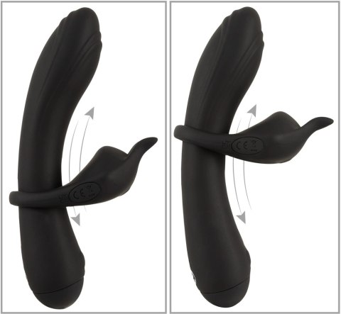 Couples Choice Duo Vibrator 3w1 z pierścieniem, silikonowy, wodoodporny Couples Choice