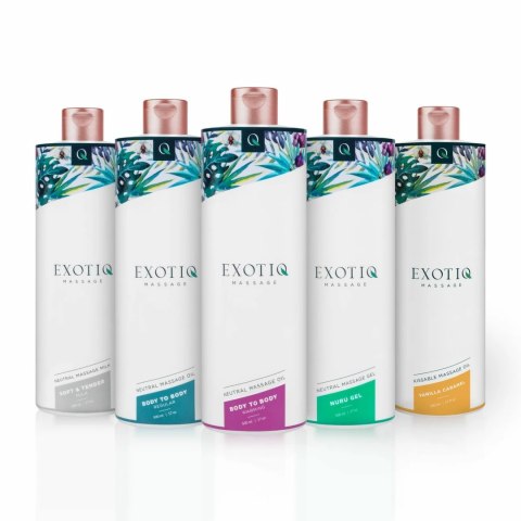 Exotiq Nuru Gel 500 ml - profesjonalny żel do masażu cało-ciałowego Exotiq