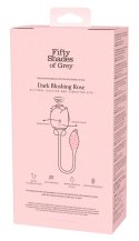 Fifty Shades of Grey Dark Blushing Rose - zestaw pulsator i wibrator wodoodporny Fifty Shades of Grey