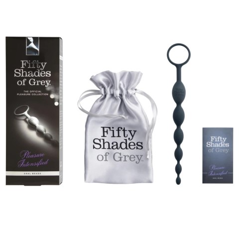 Fifty Shades of Grey Pleasure Intensified - silikonowe koraliki analne 25 cm Fifty Shades of Grey