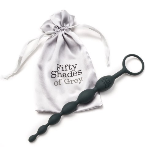 Fifty Shades of Grey Pleasure Intensified - silikonowe koraliki analne 25 cm Fifty Shades of Grey